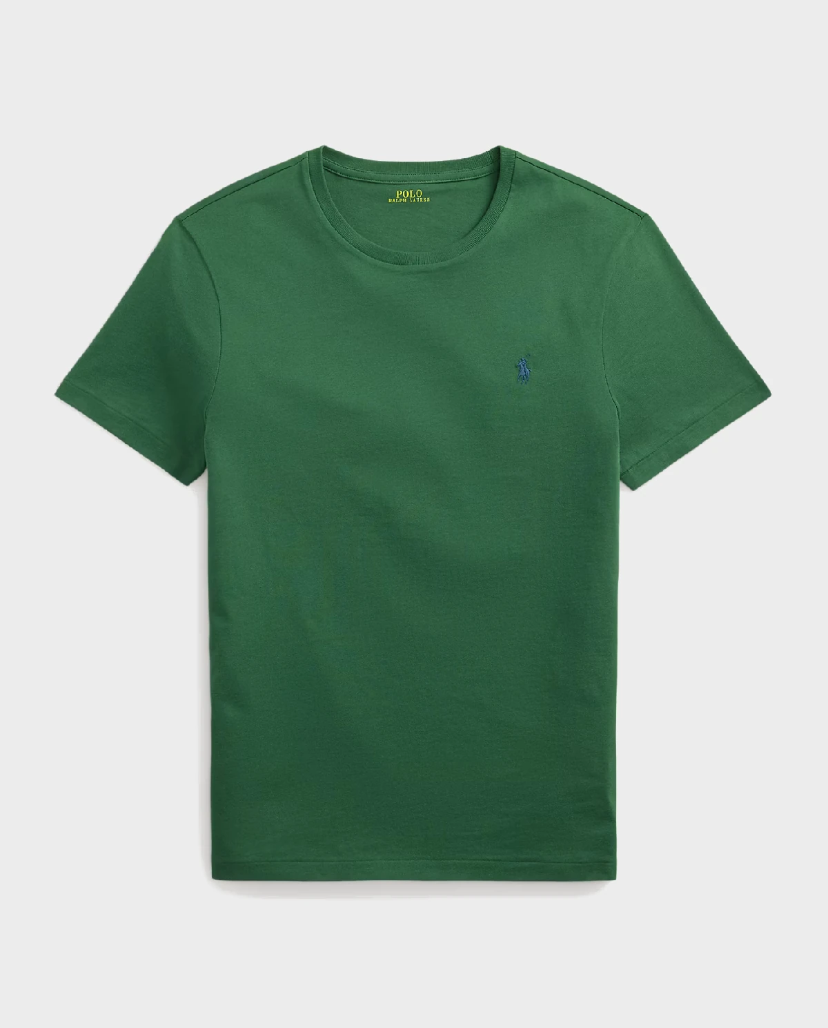 Zielona bawełniana koszulka Slim Fit - Image #1