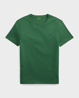 Zielona bawełniana koszulka Slim Fit - Image #1