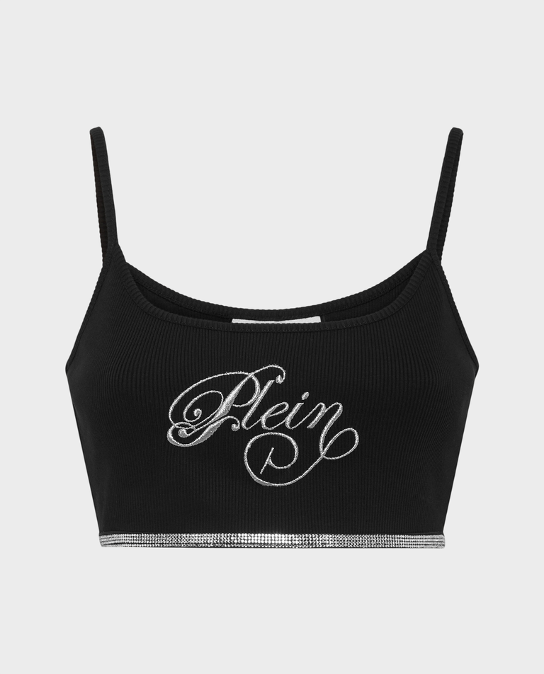 Czarny mini top Signature