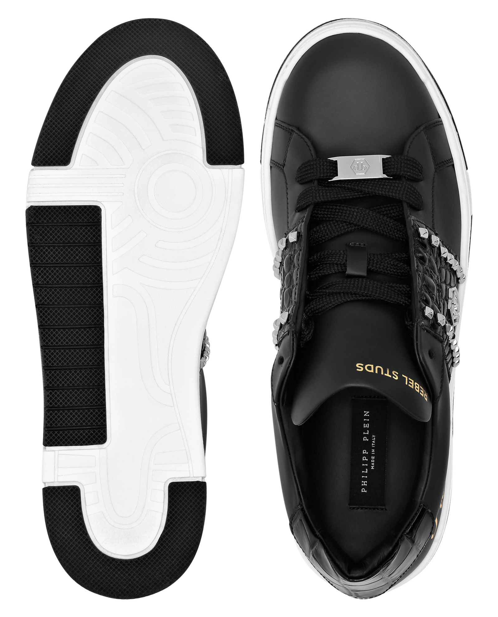 Sneakersy Low Top Rebel Studs - Image #3
