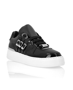 Czarne sneakersy Low Top Skull - Image #1
