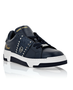 Granatowe sneakersy Cocco - Image #1