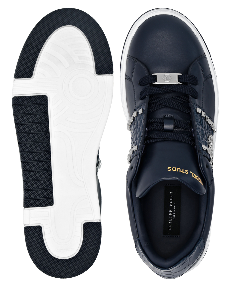 Granatowe sneakersy Cocco - Image #2