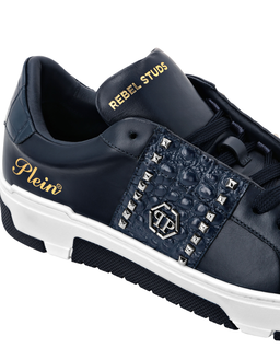 Granatowe sneakersy Cocco - Image #3