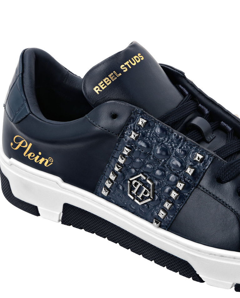 Granatowe sneakersy Cocco - Image #3