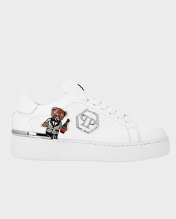 Białe sneakersy Teddy Waiter - Image #0