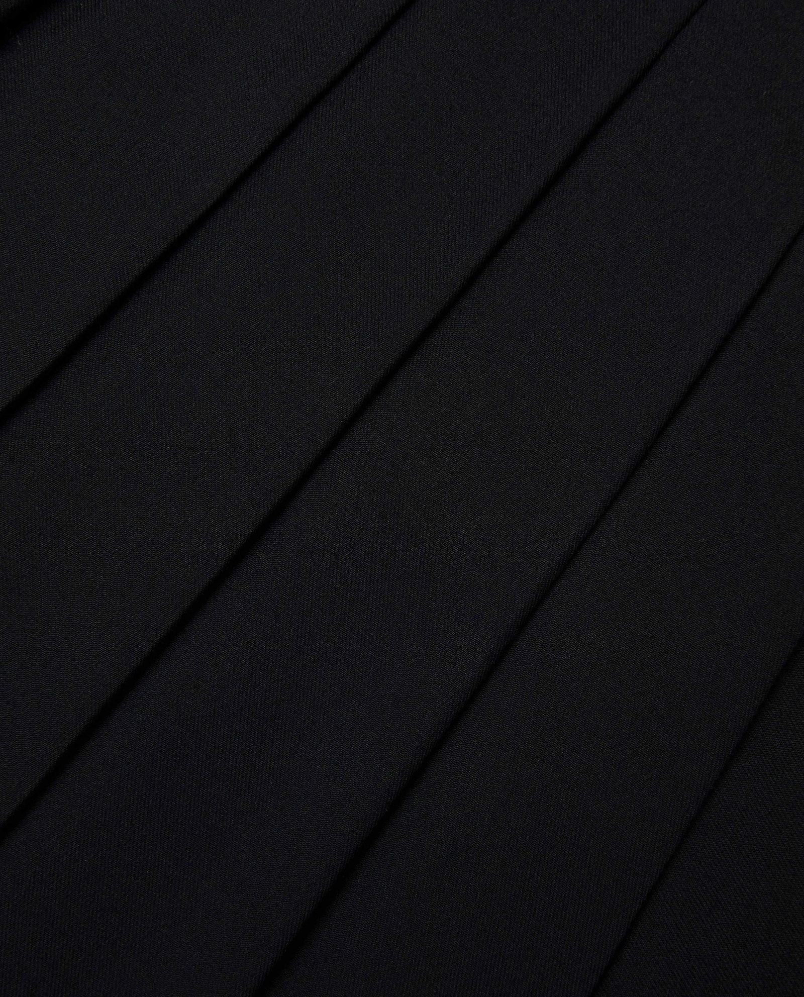 Czarna plisowana spódnica maxi - Image #3