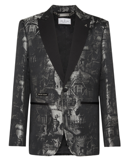 Czarna marynarka Lord Fit Skull - Image #5