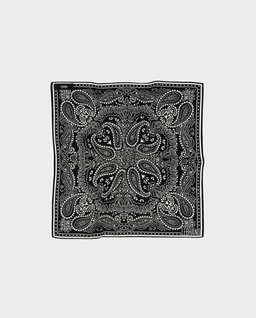 Czarna mini bandana z printem - Image #2