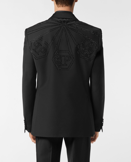 Czarna marynarka Lord Fit Monogram - Image #1