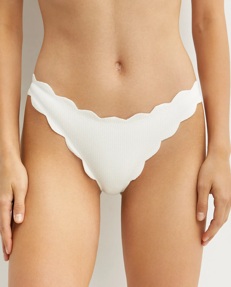 Biały dół od bikini - Image #0