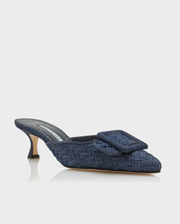 Granatowe mule 50 - Image #1