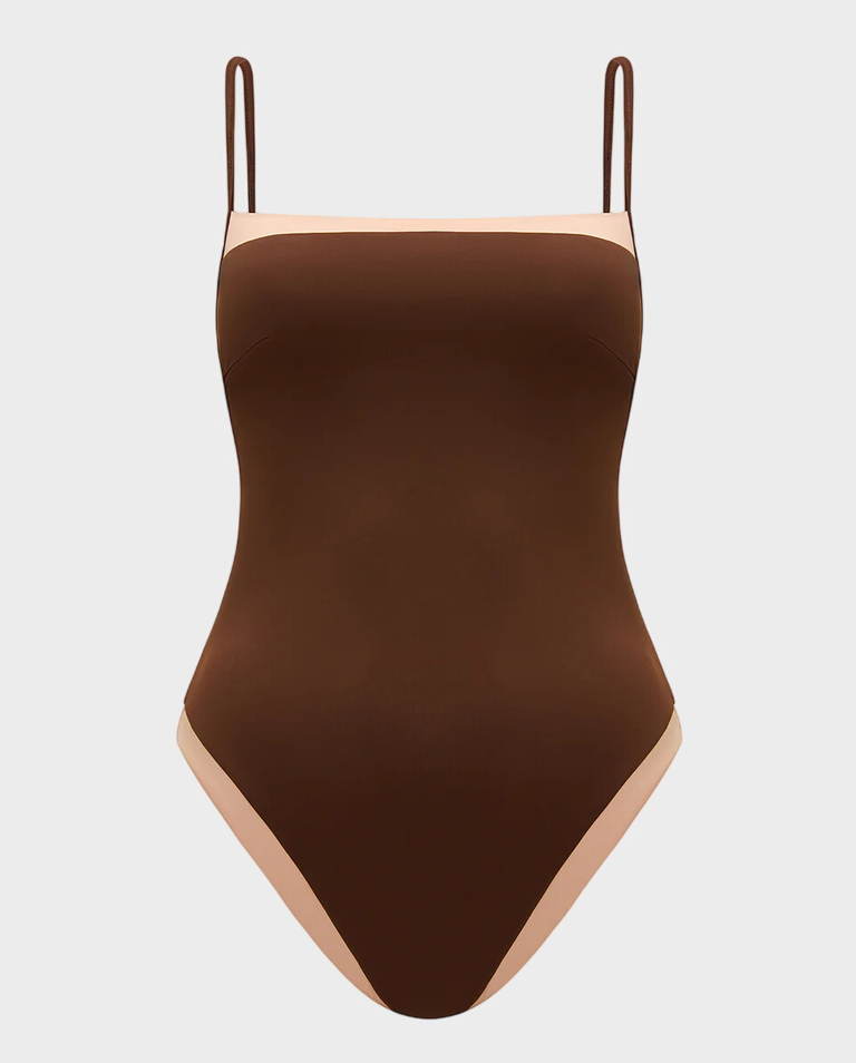 Czekoladowy kostium kąpielowy Baltic II - Image #2