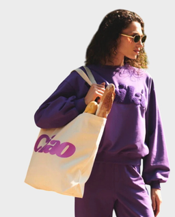 Torba Shopper Ciao Jagodowa - Image #0