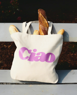 Torba Shopper Ciao Jagodowa - Image #1