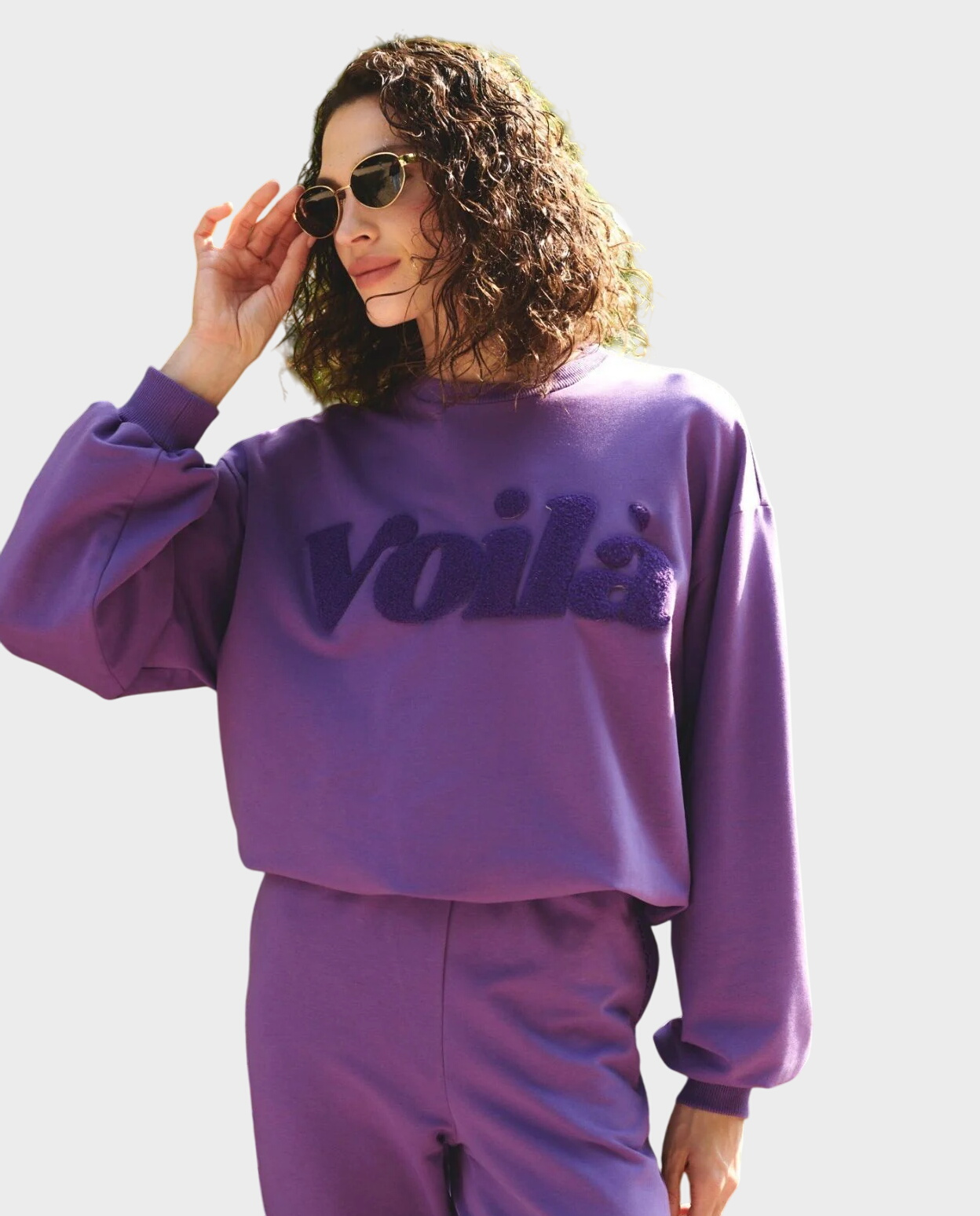 Jagodowa bluza Voila - Image #0