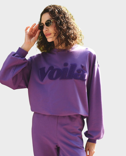 Jagodowa bluza Voila - Image #0