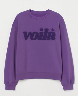 Jagodowa bluza Voila - Image #4