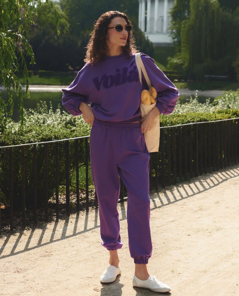 Jagodowa bluza Voila - Image #1