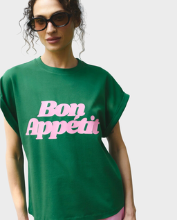Zielony t-shirt Bon Appetit - Image #0