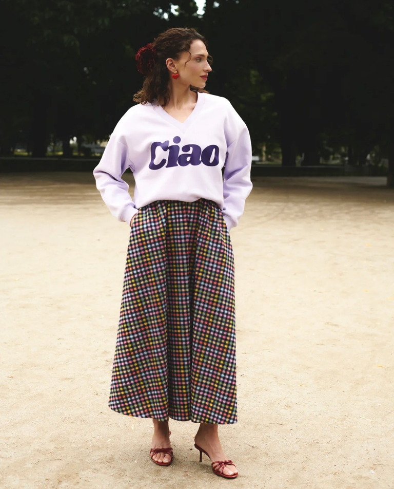 Lawendowa bluza Ciao - Image #2