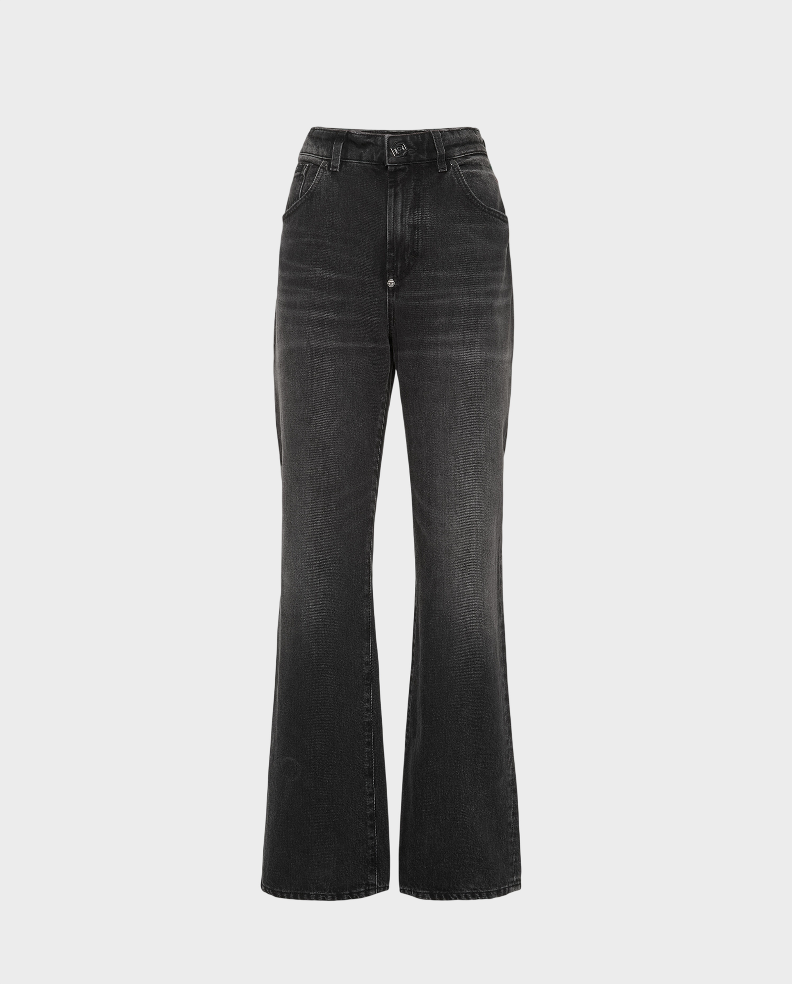 Czarne jeansy Straight Fit - Image #0