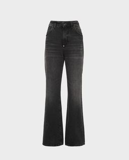 Czarne jeansy Straight Fit - Image #0