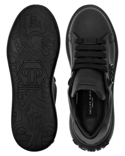 Czarne sneakersy Hexagon Low Top - Image #2