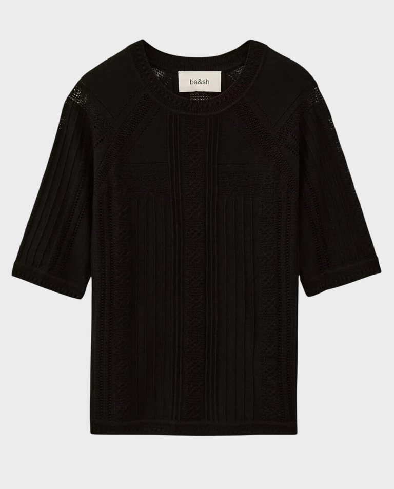 Czarny sweter Philo