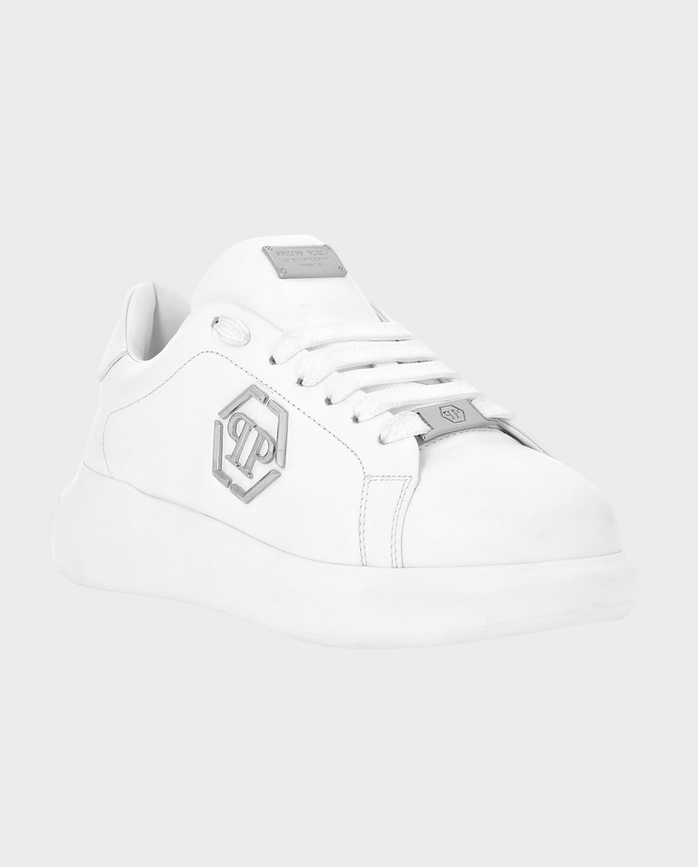 Białe sneakersy Hexagon Low Top - Image #1