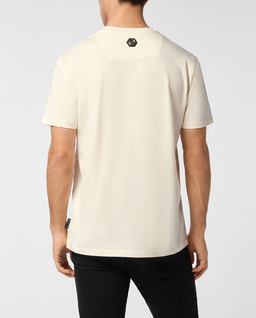 Biały t-shirt Skull & Bones - Image #3