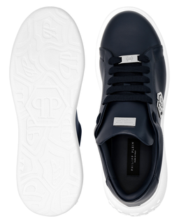 Granatowe sneakersy Hexagon Low Top - Image #3