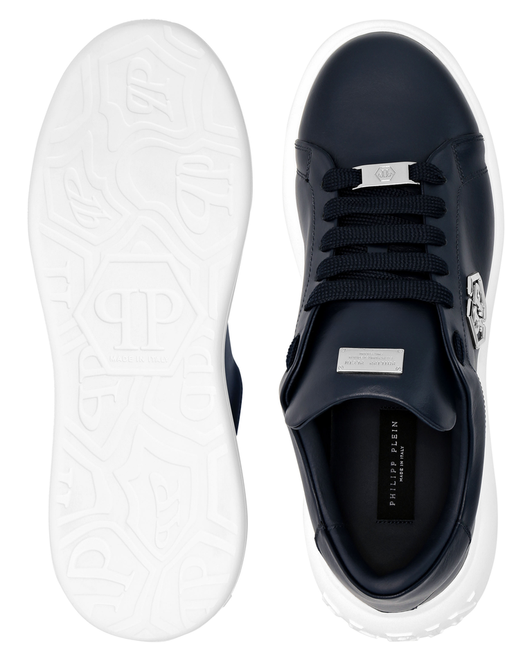 Granatowe sneakersy Hexagon Low Top - Image #3