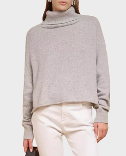 Kaszmirowy sweter z golfem - Image #0