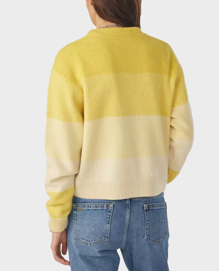 Żółty kaszmirowy sweter Candy - Image #1