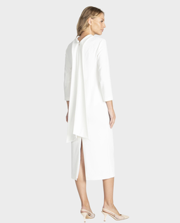 Elegancka sukienka w kolorze ecru - Image #1