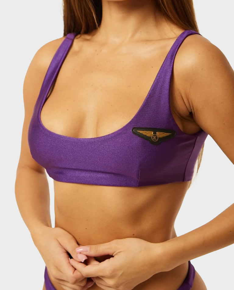 Fioletowy top od bikini MIA - Image #0