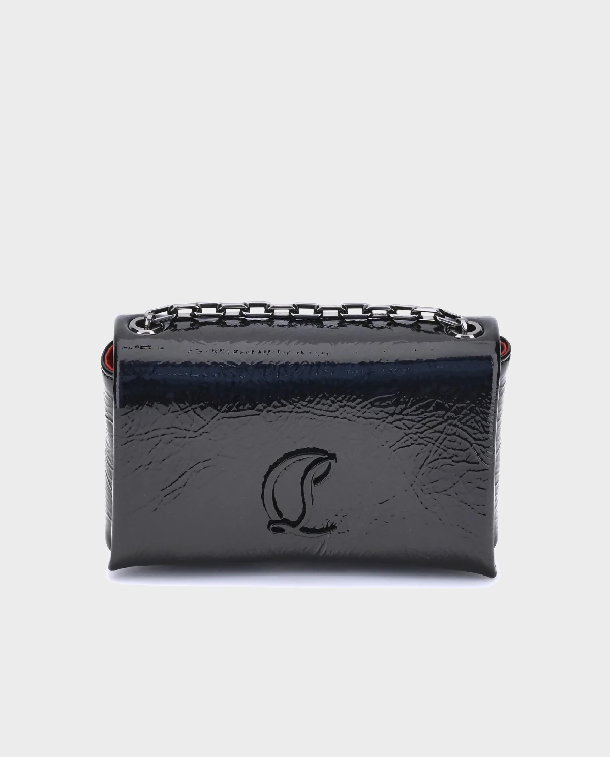 Czarna torebka z logo Loubi54 - Image #0
