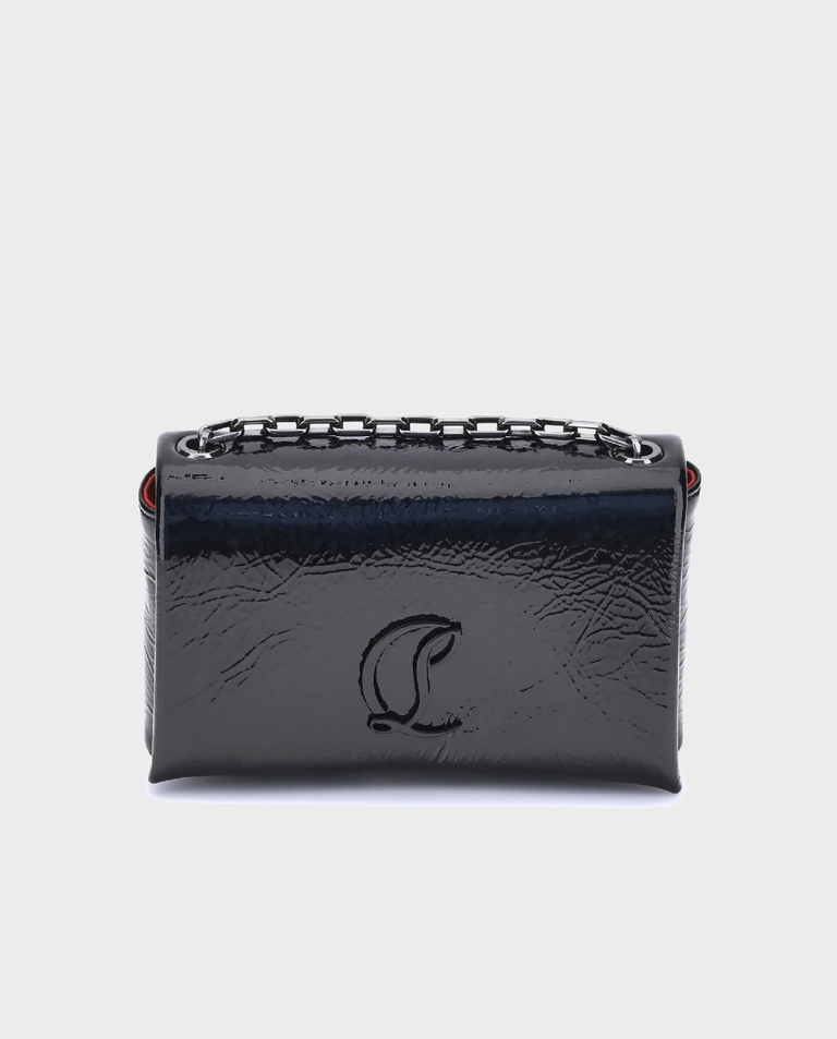 Czarna torebka z logo Loubi54 - Image #0
