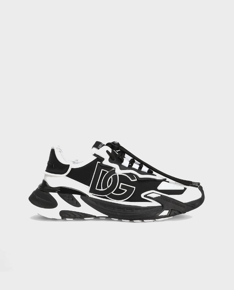 Czarno-białe sneakersy Day Faster - Image #0