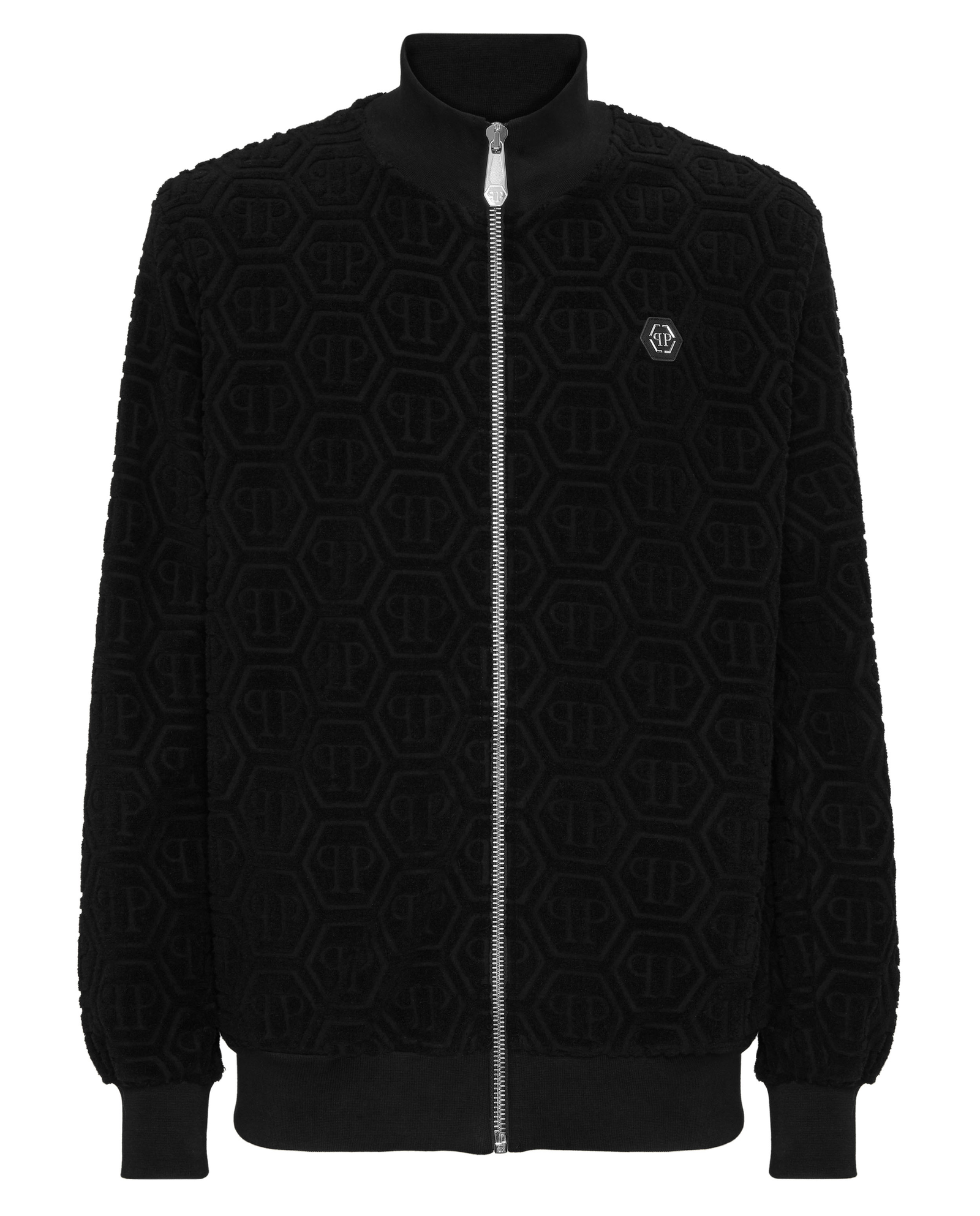 Czarna bluza dresowa z monogramem - Image #5