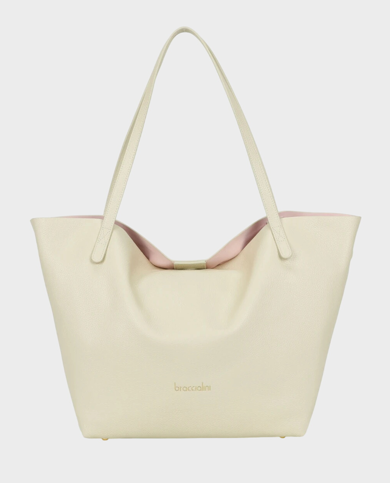Kremowa torba shopper Ariel - Image #1