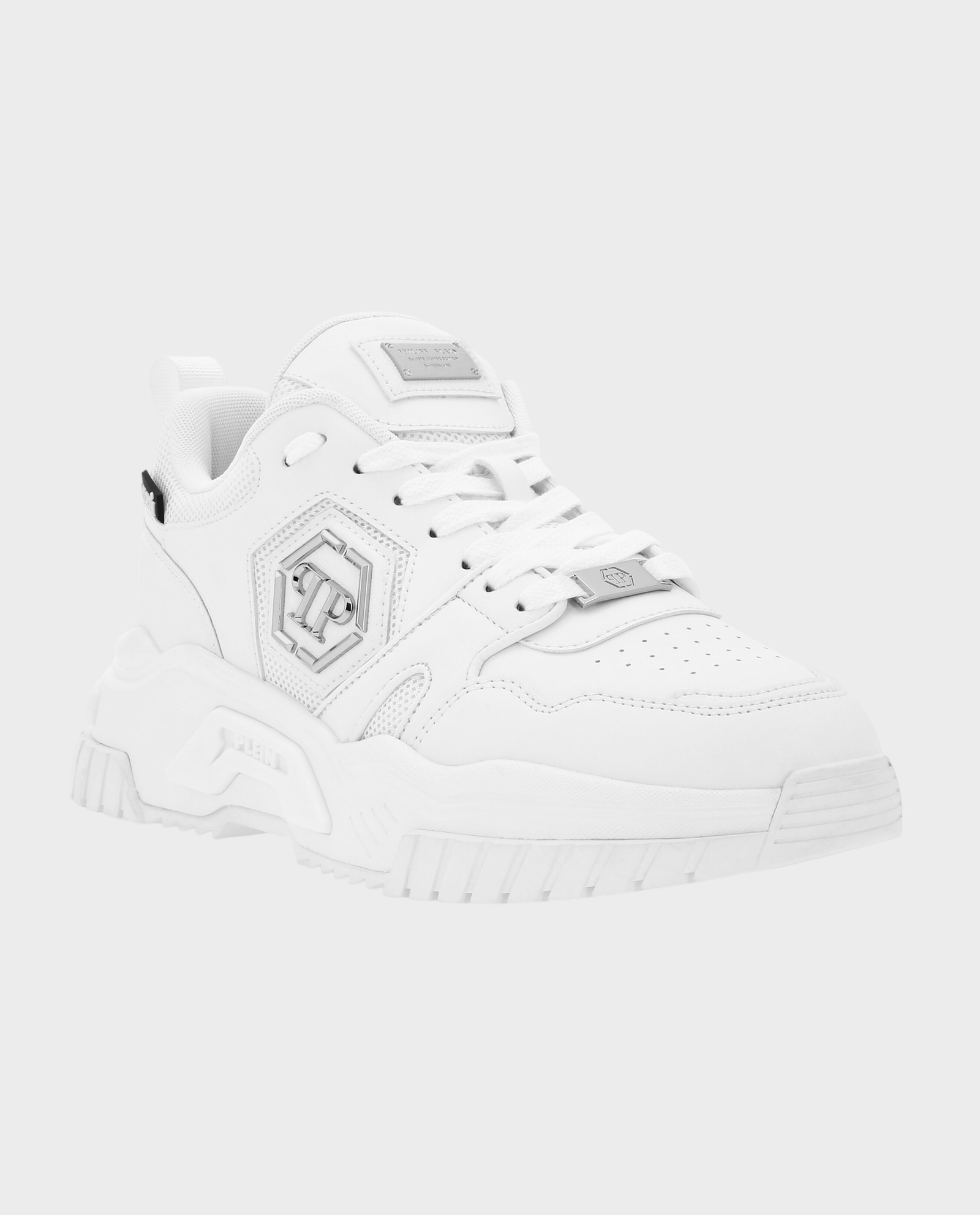 Białe sneakersy Predator PP Hexagon - Image #1