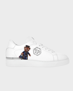 Białe sneakersy Low Top Teddy Doorman - Image #0
