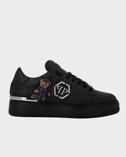 Czarne sneakersy Low Top Teddy Doorman - Image #0
