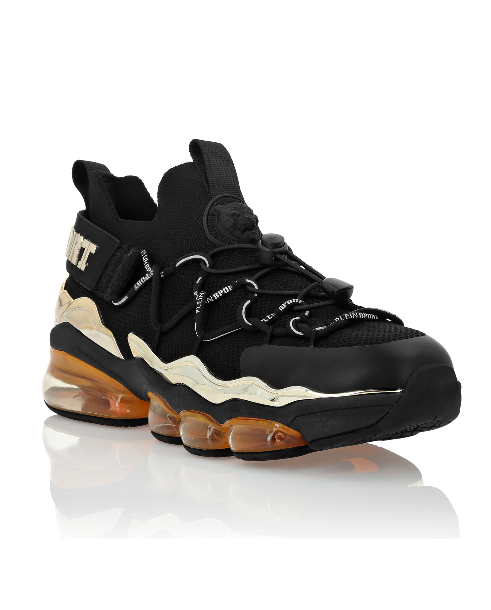 Czarne sneakersy Cyber Thunder - Image #1