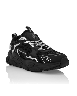 Czarne sneakersy Track-King - Image #1