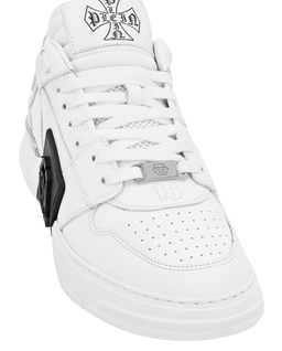 Białe sneakersy Low Top Phantom Kicks - Image #2