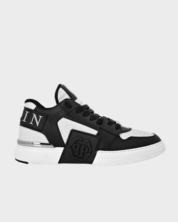 Czarno-białe sneakersy Low Top Phantom Kicks - Image #0