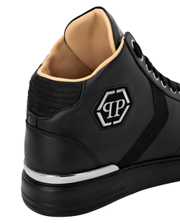Czarne sneakersy Mid Top - Image #2